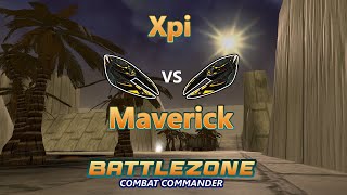 Battlezone: Combat Commander | VSR | Xpi vs Maverick | Plaza