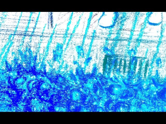 土砂降り大雨の水たまり(録音 効果音) Pelting Rain Recording Sound Effect