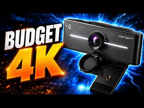 Creative Live! Cam 4K Webcam Review | Is this an improvement over previous models?