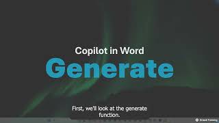 How to Use Copilot in Microsoft Word TODAY! | Everyday Office