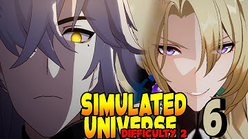 Simulated Universe World 6 Difficulty 2 Full Run [Elation Path] - Honkai: Star Rail