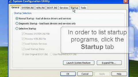 How to Optimize your Windows Startup Part 1