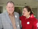 Janine Krieber with Raymond Simard in Saint-Boniface