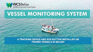 Vessel Monitoring System -  Tracking device and SOS button, installed on the fishing vessel