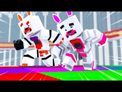 lolbit-and-funtime-foxy-play-fun-party-games-(minecraft-fnaf-roleplay-adventure)