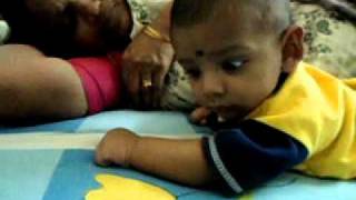 Ojayit Playing with Nanamma