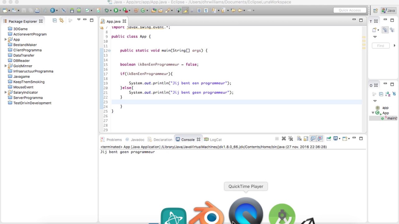 Java programming Tutorials 2017 | Java if statement - YouTube