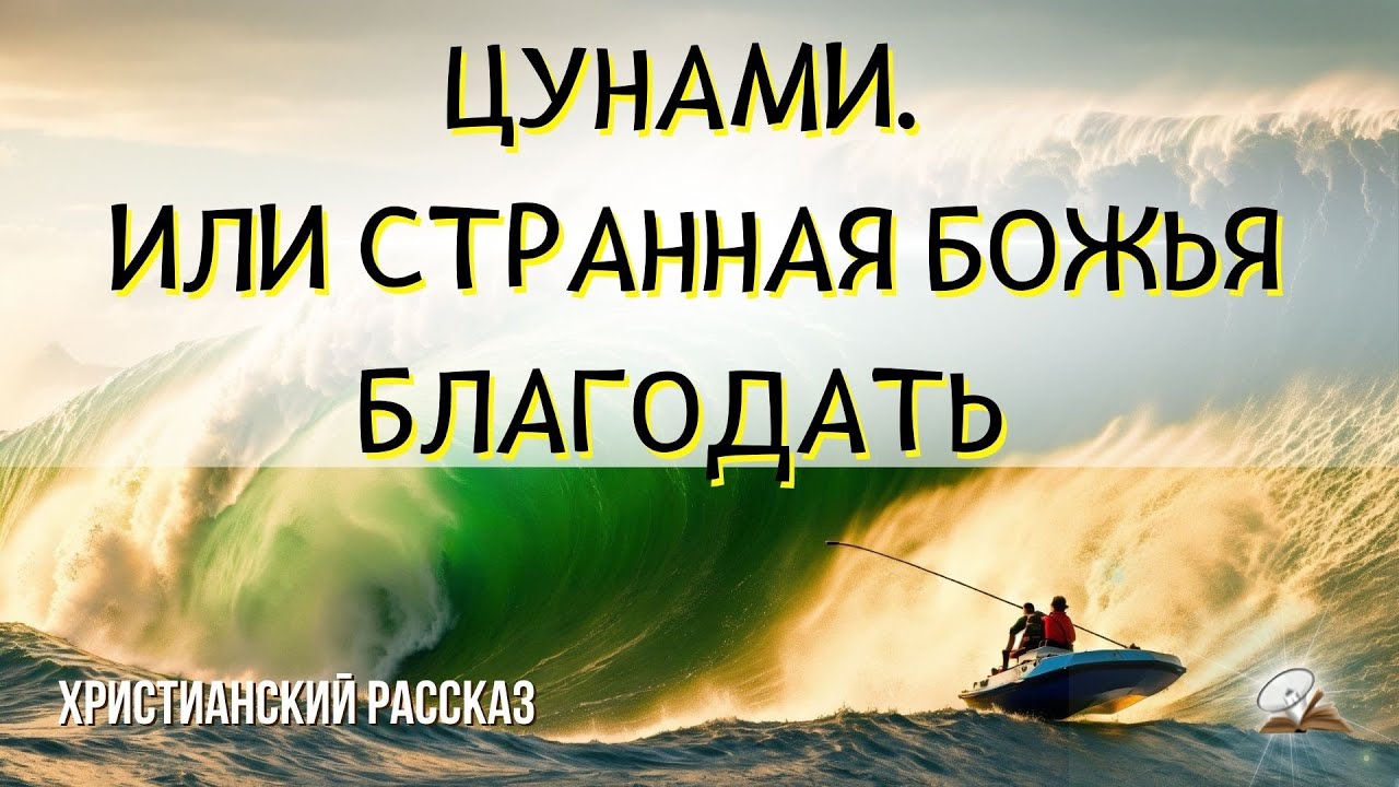 Цунами. Или странная Божья благодать 💦💦💦Христианский рассказ💦💦💦