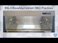 Netec biosafety level 3 laboratories bsl3 biosafety cabinet practices