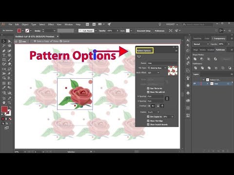How to Use the "Pattern Options" Window Menu in Adobe Illustrator