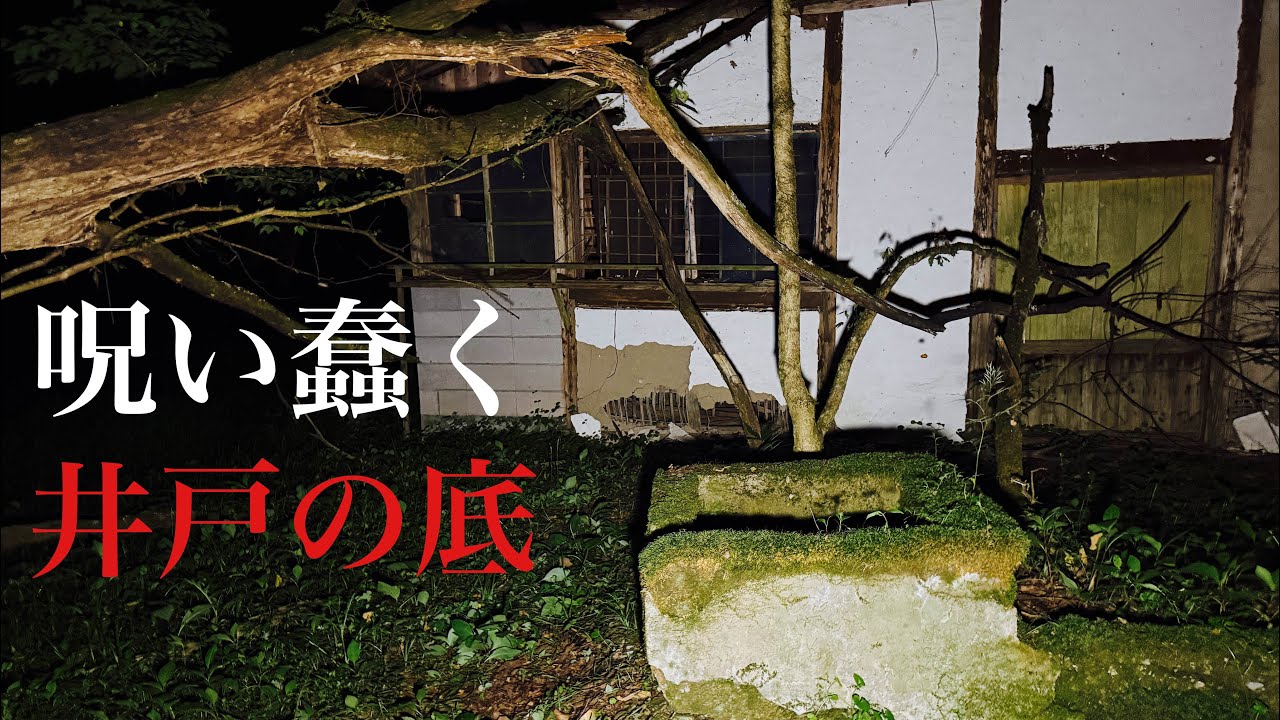 【心霊スポット恐怖レポート】限界集落奥地の事件があった悲鳴が聞こえるという井戸のある廃屋〜某所⚠️百七十六夜⚠️