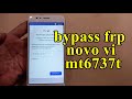 CARA MUDAH BYPASS FRP NOVO Vi MT6737T VIA FLASHTOOL