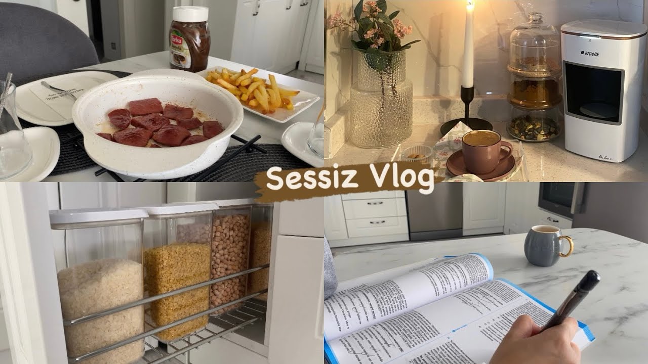 SESSİZ VLOG|EVLİYKEN KPSS ÇALIŞMAK|BENİMLE 2 GÜN🫶🏻
