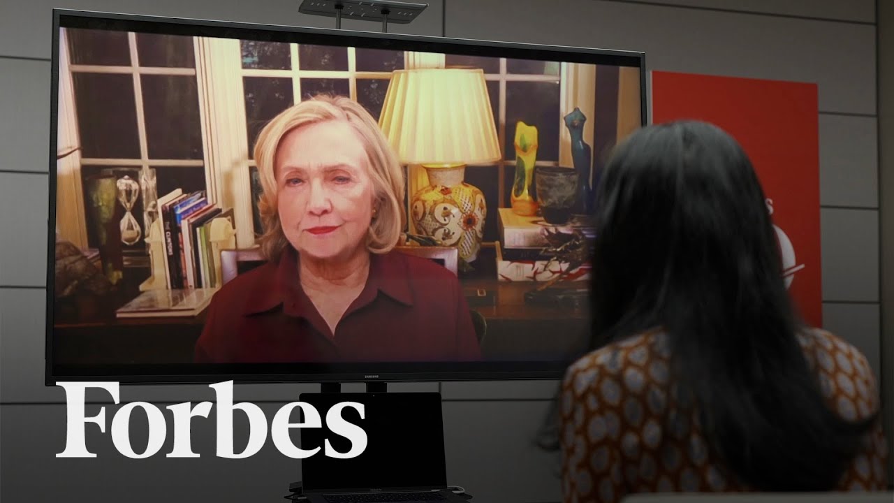 Hillary Clinton's Advice: 'Take Criticism Seriously But Not Personally' | Forbes 30/50 Summit