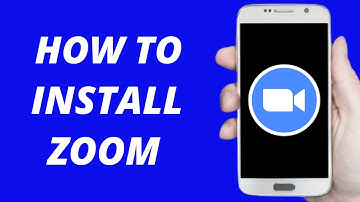 How To Install Zoom On Android/IOS (2021) | Download and Install Zoom