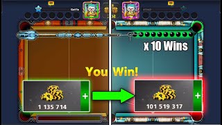 8 Ball Pool - 1 Million to 100 Million Coins Easy and Fast Method screenshot 5