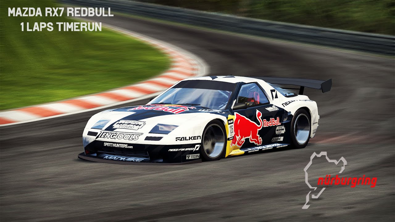 Shift 2 Rx7 Mazda RX7 Redbull Custom - Need For Speed Shift 2 - YouTube