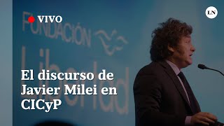 EN VIVO| Javier Milei habla en el Consejo Interamericano CICyP