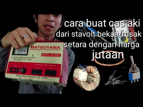 Tutorial Cara Buat Cas Aki Dari Stavolt Bekas Di Bawah 100 Ribu Setara Dengan Harga Jutaan