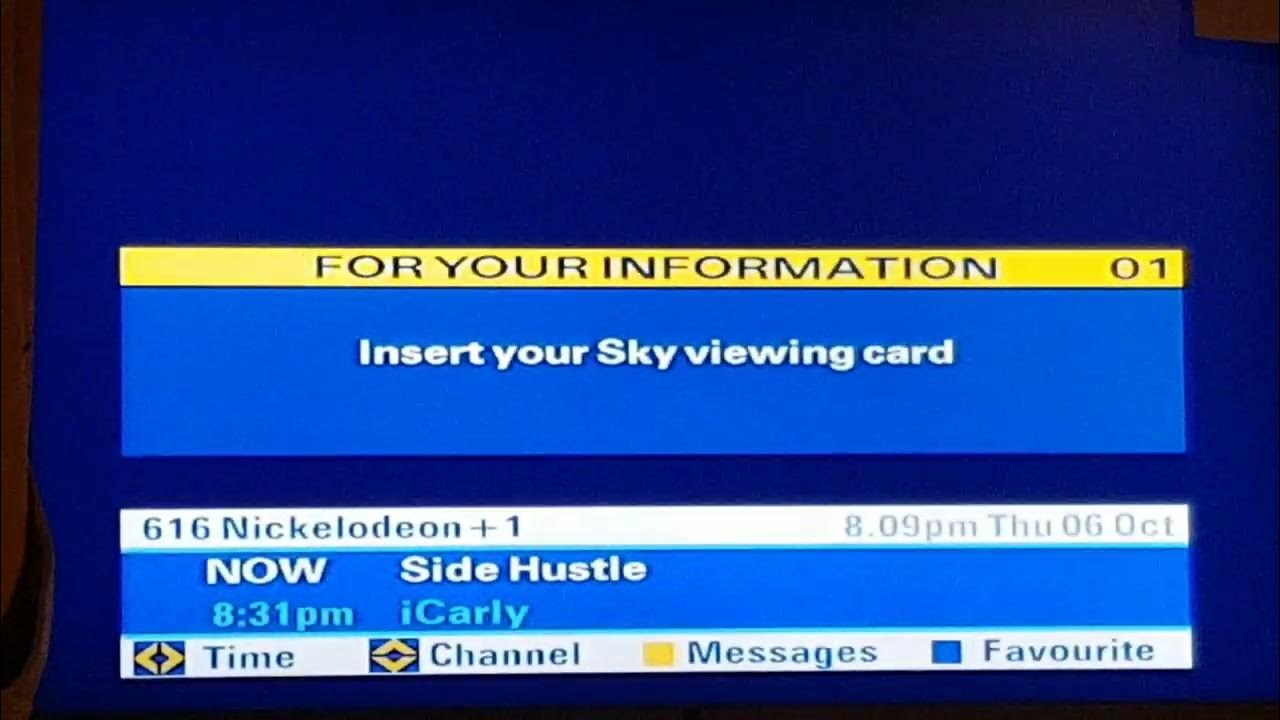 SKY UK TV Kids Channel Flicking (October 2022) YouTube