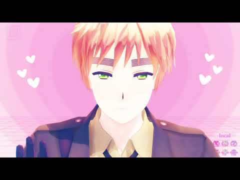 【APヘタリアMMD】眉毛なあの子と画面越しに戯れる方法【英】
