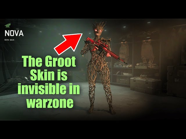 The Groot Skin in Call of Duty Warzone May Be the Best or Worst