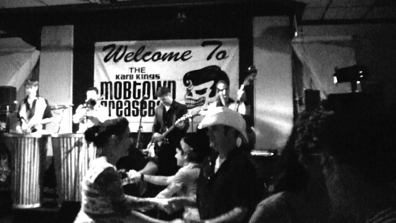 atomic swing club at the karb kings c.c. mobtown greaseball after-party 2011 b/w vid