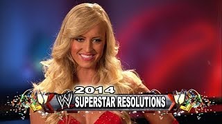 WWE Divas share their 2014 New Years Resolutions screenshot 2