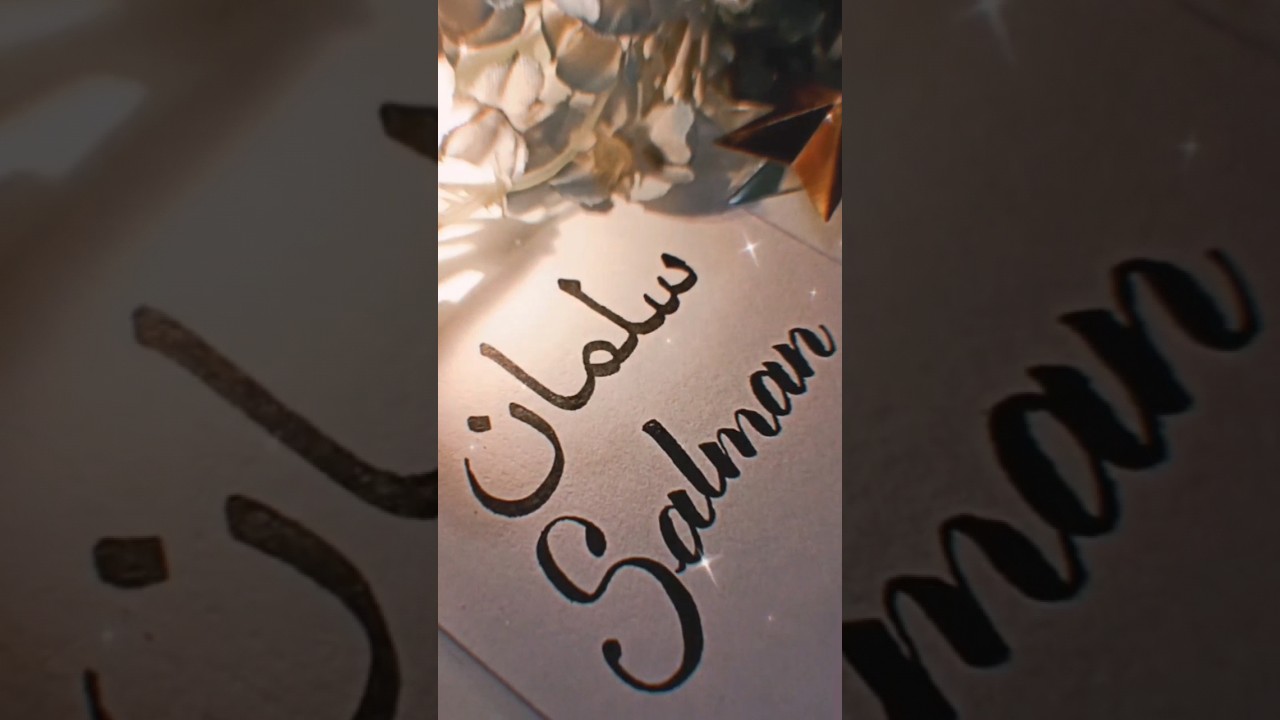 Salman name letter ✉️💌