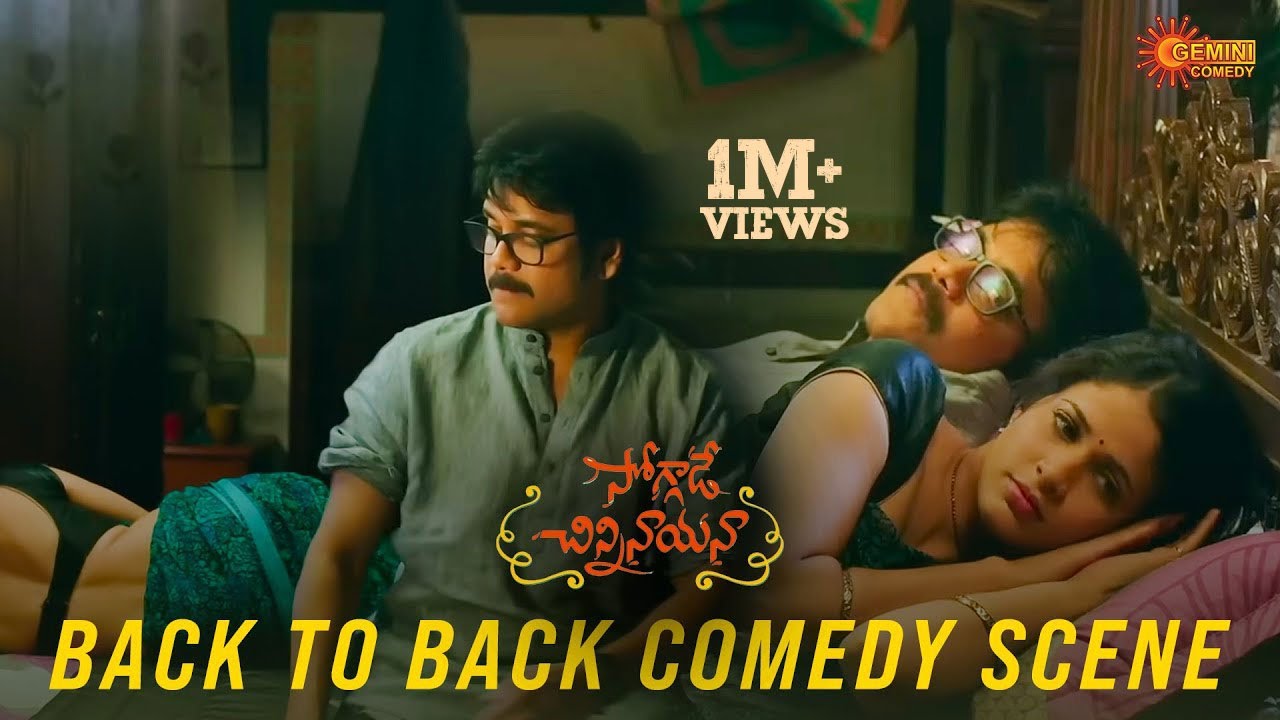 Back to Back Comedy Scenes🤣| Soggade Chinni Nayana | Nagarjuna | Ramya Krishnan |Telugu Comedy scene