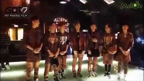 140120 GOT7 - Girls Girls Girls ( MV Making film ) ( VOSTFR )