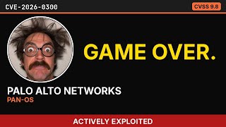 CVE-2026-0300 — Palo Alto PAN-OS Root RCE via Captive Portal | ThreatCast #Shorts