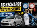 Toyota Air Conditioning Recharge - EASY DIY