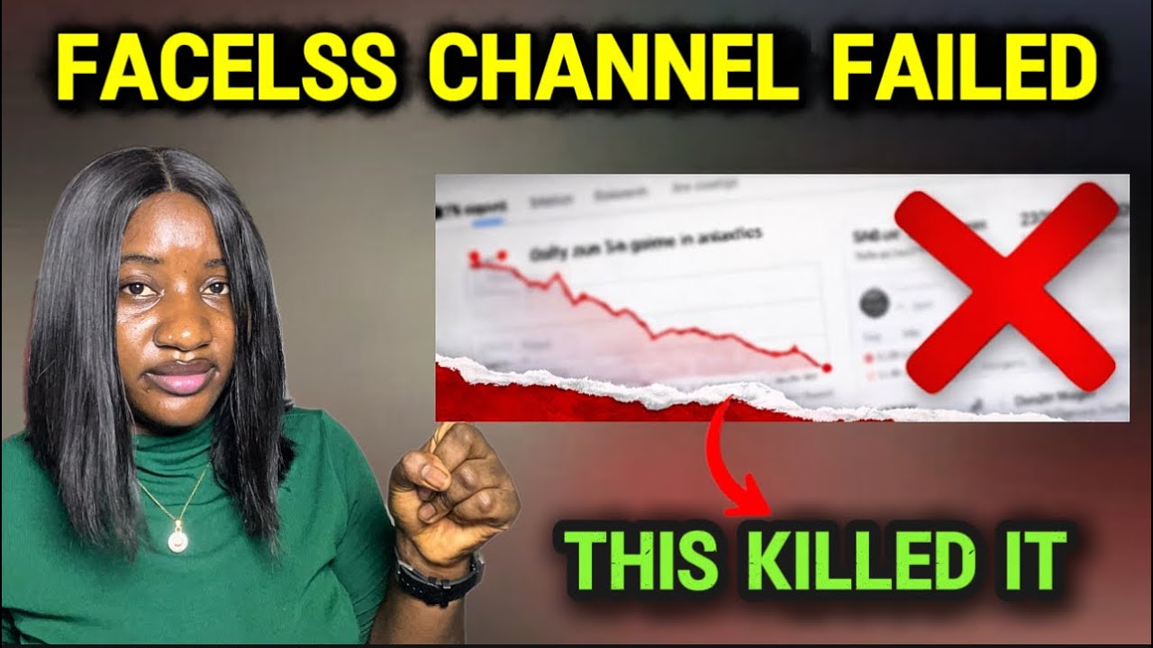 Мой канал Faceless внезапно перестал набирать просмотры… Избегайте этой ошибки!