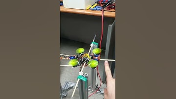 Arduino Drone pid seesaw test with external force