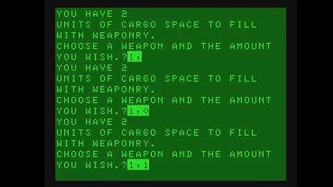 Space Patrol (BASIC) - (198x) - APF Imag Machine - gameplay