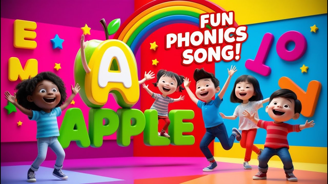 ABC Song for Kids | Capital & Small Letters | Uppercase & Lowercase ...