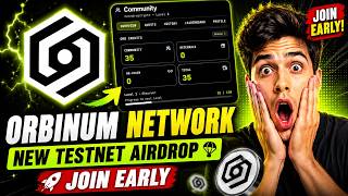 Orbinum Network Testnet Airdrop Full Guide 🔥 | New Testnet Airdrop