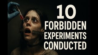 10 Forbidden Science Experiments Erased from History — Shocking Truths Revealed