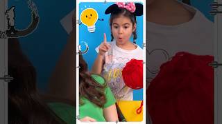 Thread Art Flower Craft For Kids