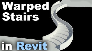Warped Stairs in Revit Tutorial