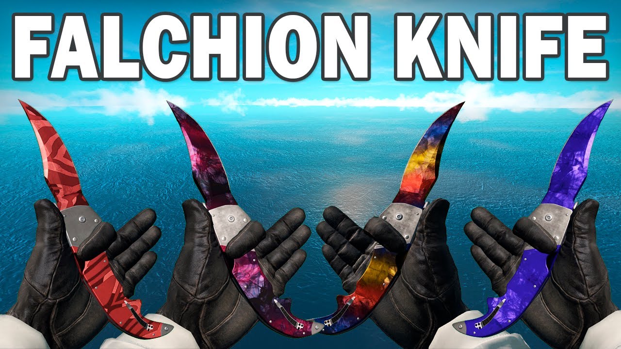 CSGO Falchion Knives All Skins Showcase YouTube