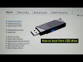 How to boot from USB | How to Enable Boot Menu in Bios