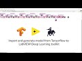 Get started - Import H5 tensorflow file in LabVIEW deep learning toolkit