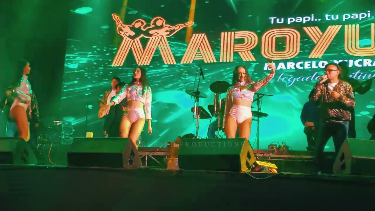 Maroyu por ella/ el domingo/ el pajarito en concierto 2023 4K YouTube