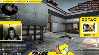 V3nom gets an ace with P2000 in the pistol round on Cache!