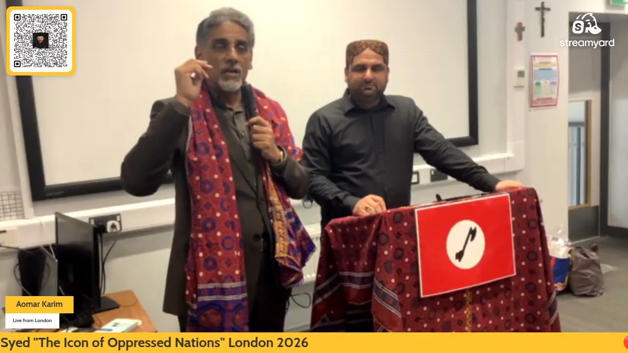 🔴 LIVE Part 1, London Seminar: G.M. Syed – The Icon of Oppressed Nations