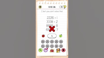 Level 185-186 | Brain Test AS-#braintestsolution #shortvideos #shortsyoutube #minivideo #gameplay