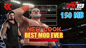 Wr3d 2k19 Mod | By Mike | Best Mod Ever | New Features | Best Controls, Graphics