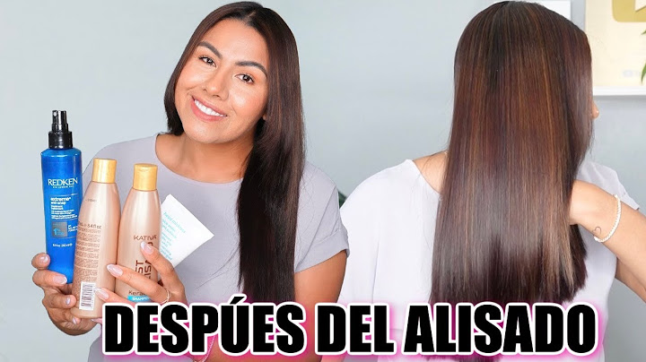 COMO CUIDO MI CABELLO DESPÚES DE UN ALISADO\KERATINA